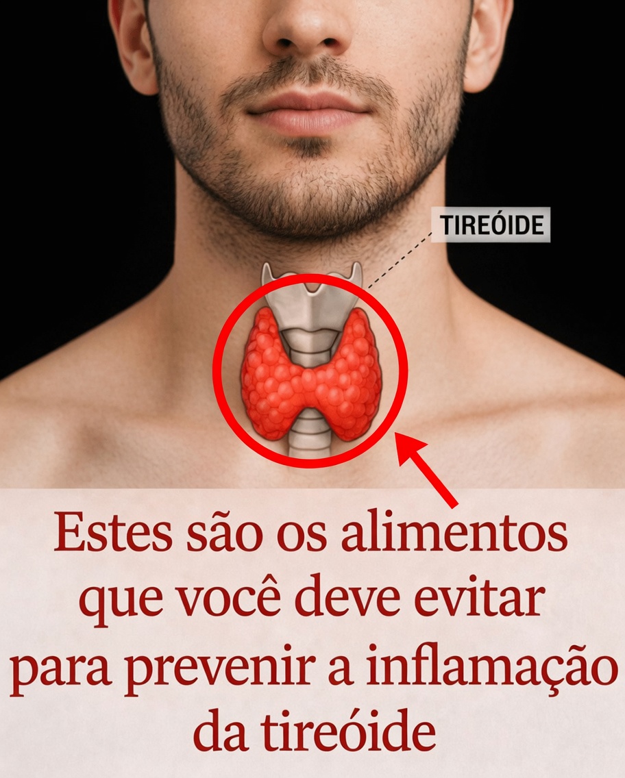 Principais Alimentos a Evitar para a Saúde da Tireoide (Previna Inflamação e Disfunção)