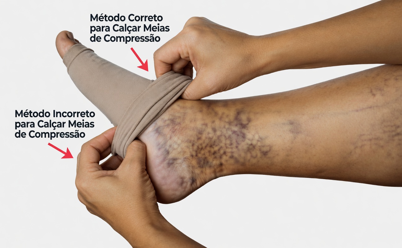 Sem cirurgia. Sem comprimidos. Apenas alívio natural para as varizes nas suas pernas