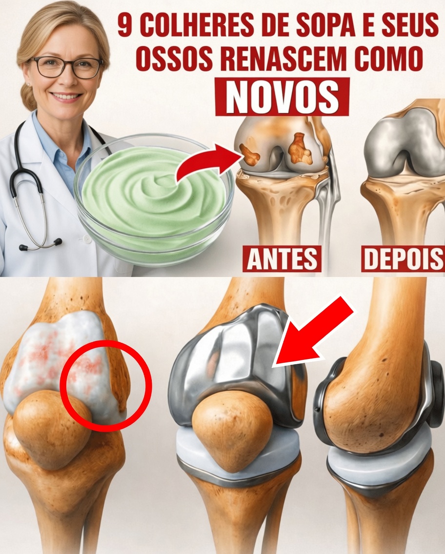 Desbloqueie Joelhos Sem Dor com Esta Bebida Milagrosa de Caldo de Ossos