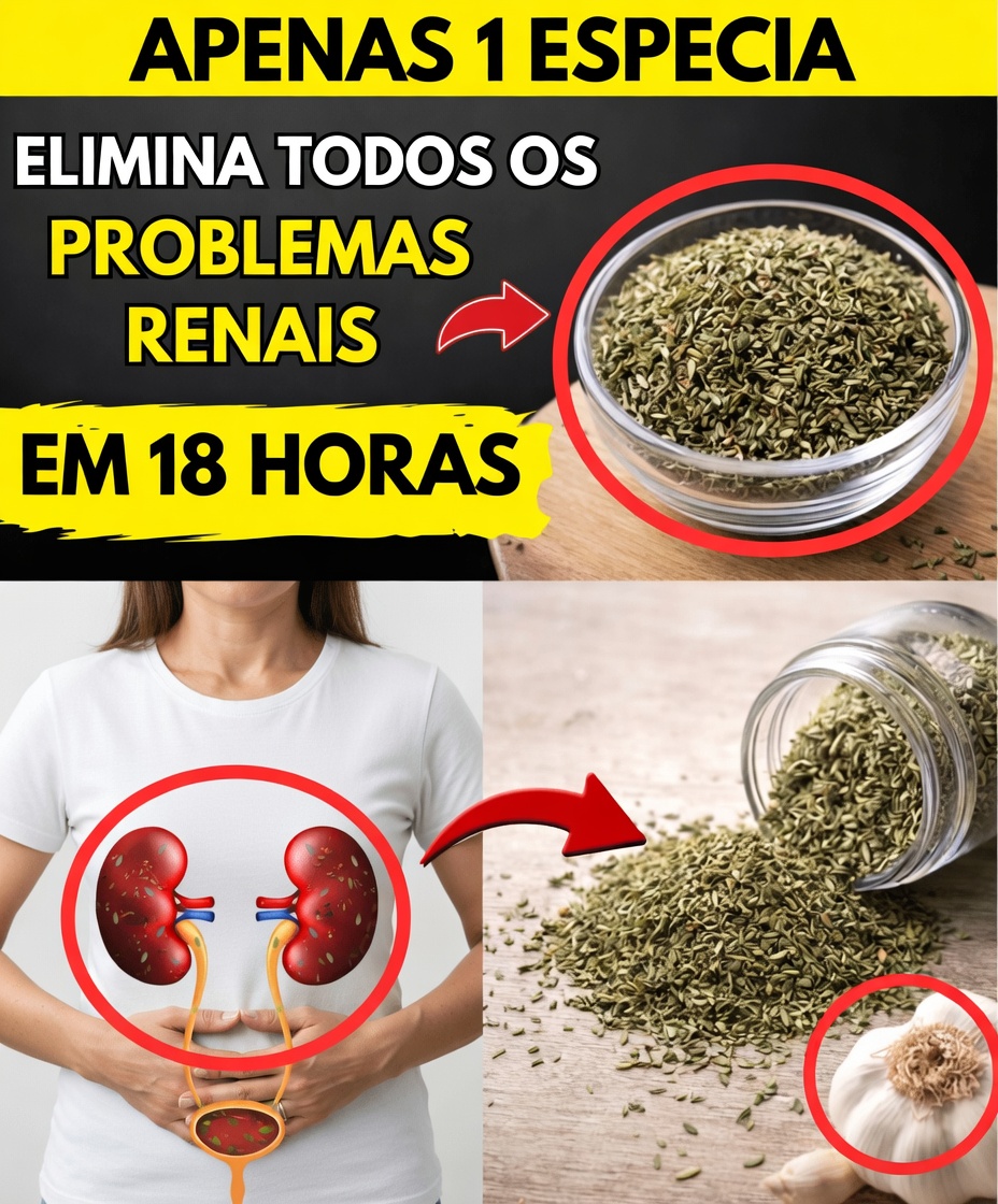 As 5 principais especiarias que eliminam toxinas RAPIDAMENTE e curam seus rins naturalmente!