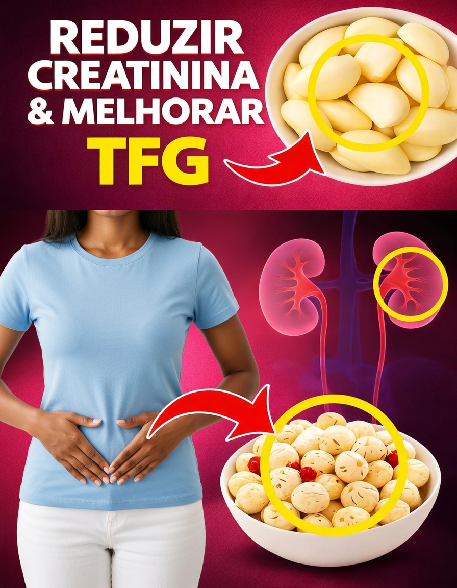 Top 5 Alimentos Seguros para os Rins para Diminuir a Creatinina e Melhorar a TFG – Seus Rins Vão Agradecer Até o 7º Dia