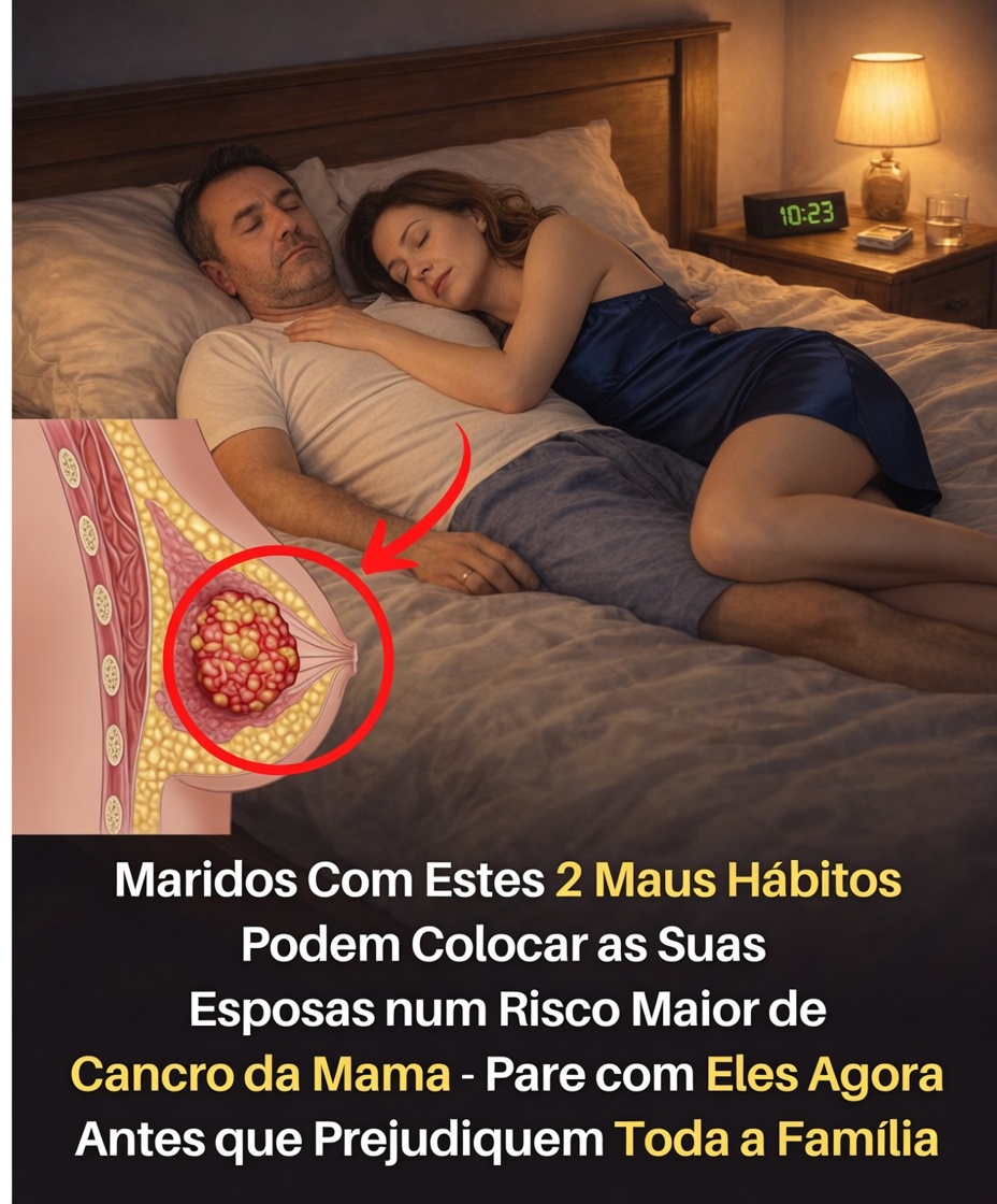 Maridos com estes 2 maus hábitos podem colocar as suas esposas em maior risco de cancro da mama – Pare-os já antes que prejudiquem toda a família