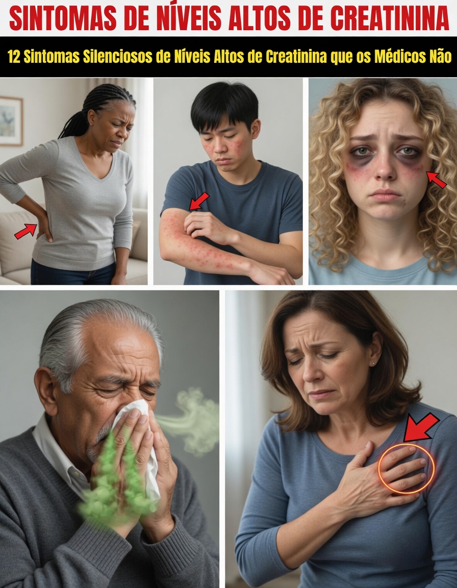 12 Sintomas Silenciosos de Níveis Elevados de Creatinina que Podem Estar Alertando Você Sobre Problemas Renais – A Maioria das Pessoas os Ignora Até Ser Tarde Demais