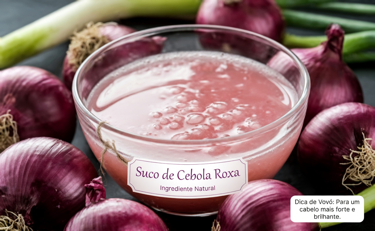 Suco de Cebola Fermentado: O Segredo Natural para o Crescimento Capilar que Transformou Meus Fios – Mais Rápidos, Mais Grossos e Mais Saudáveis em Semanas