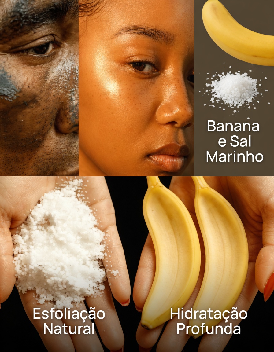 7 Maneiras Naturais de Suavizar Linhas Finas e Aumentar o Brilho da Pele Usando Cascas de Banana