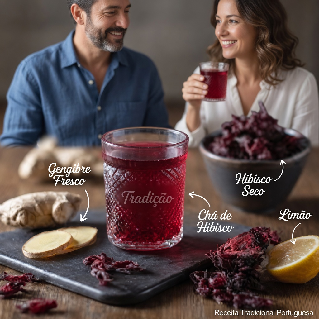 Gengibre, Folhas de Louro e Hibisco: Uma Bebida Herbal Refrescante para o Bem-Estar Diário – O Ritual Diário que Alivia a Digestão, Acalma a Inflamação e Aumenta a Vitalidade