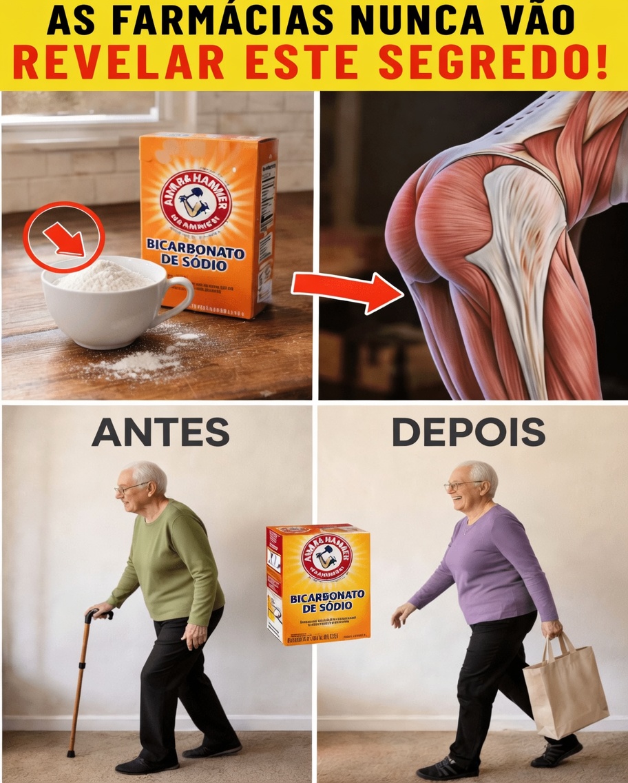 Mais de 60 anos? Use BICARBONATO DE SÓDIO assim e veja 13 problemas de saúde desaparecerem!