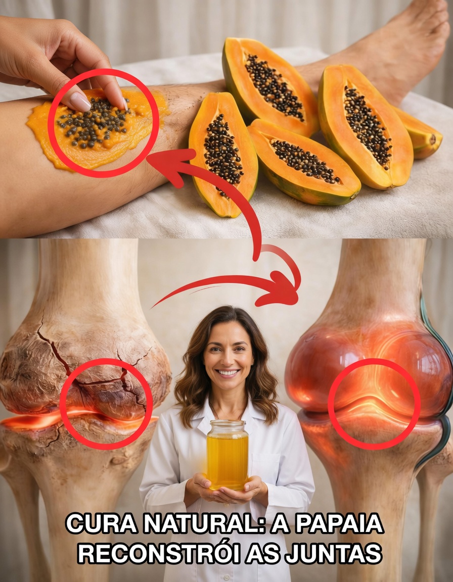 Sementes de mamão para alívio nas articulações: um simples remédio caseiro para desconforto no joelho, nas costas e na coluna que você pode experimentar hoje