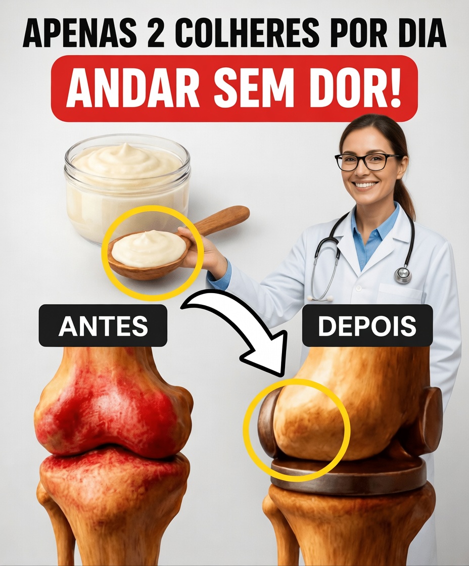 Segredo de um médico ortopedista de 97 anos: um alimento para reconstruir rapidamente a cartilagem do joelho