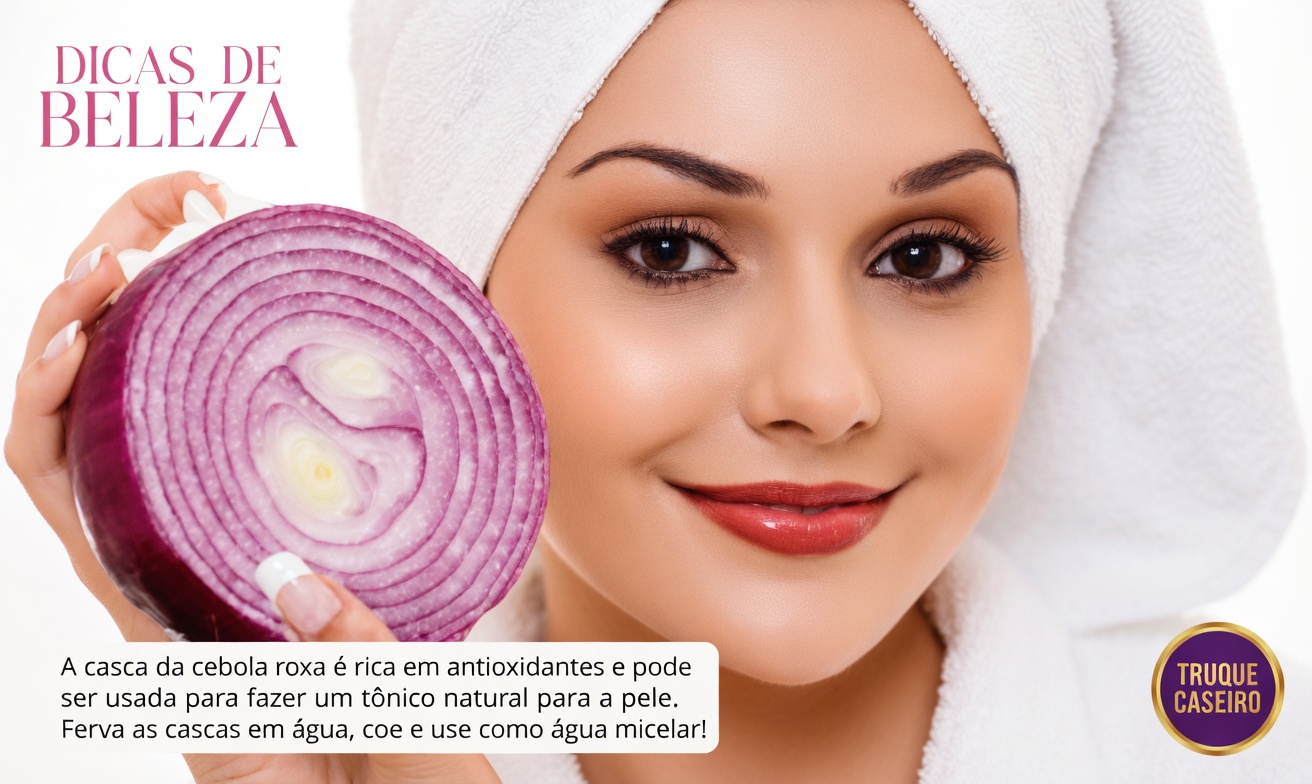Cebola Roxa para o Rosto: Explorando Este Ingrediente de Cozinha para Sua Rotina Diária de Cuidados com a Pele