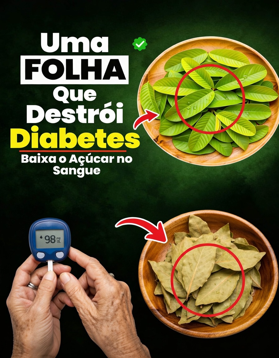 1 Folha Que Reduz o Açúcar no Sangue, Derrete Gordura e Desobstrui as Artérias RÁPIDO – A Ciência Chocante Por Trás da Potência Oculta da Natureza