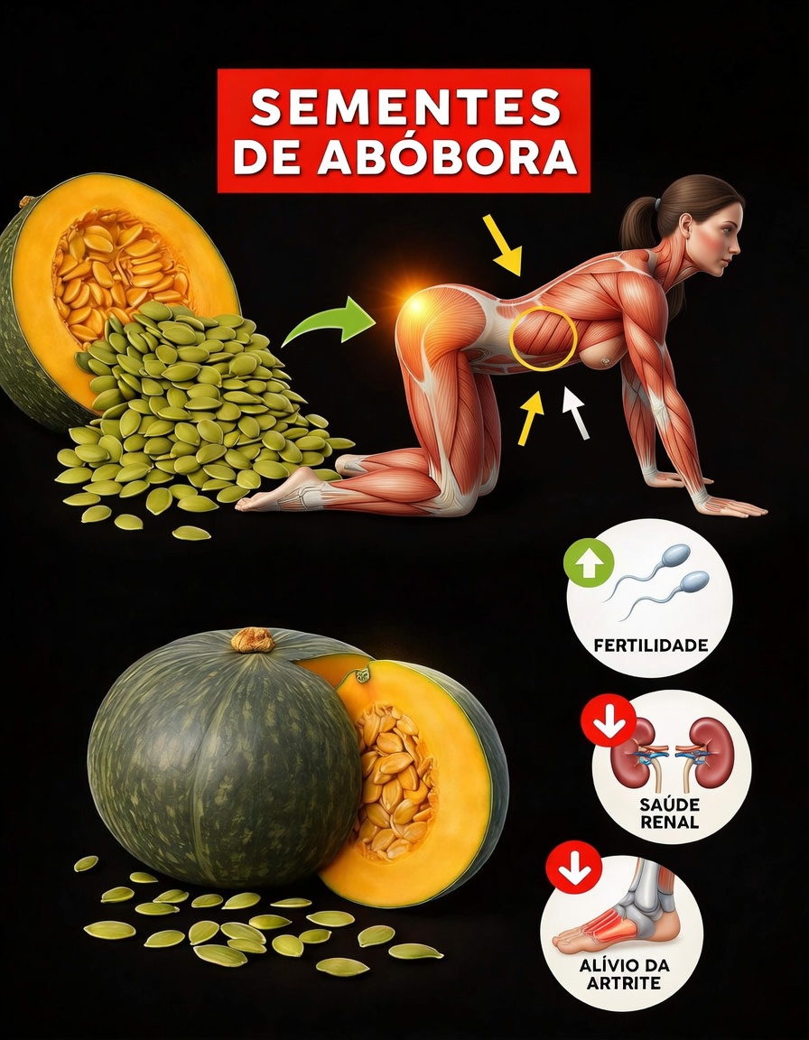 O que acontece com o seu corpo quando você come sementes de abóbora todos os dias por um mês?