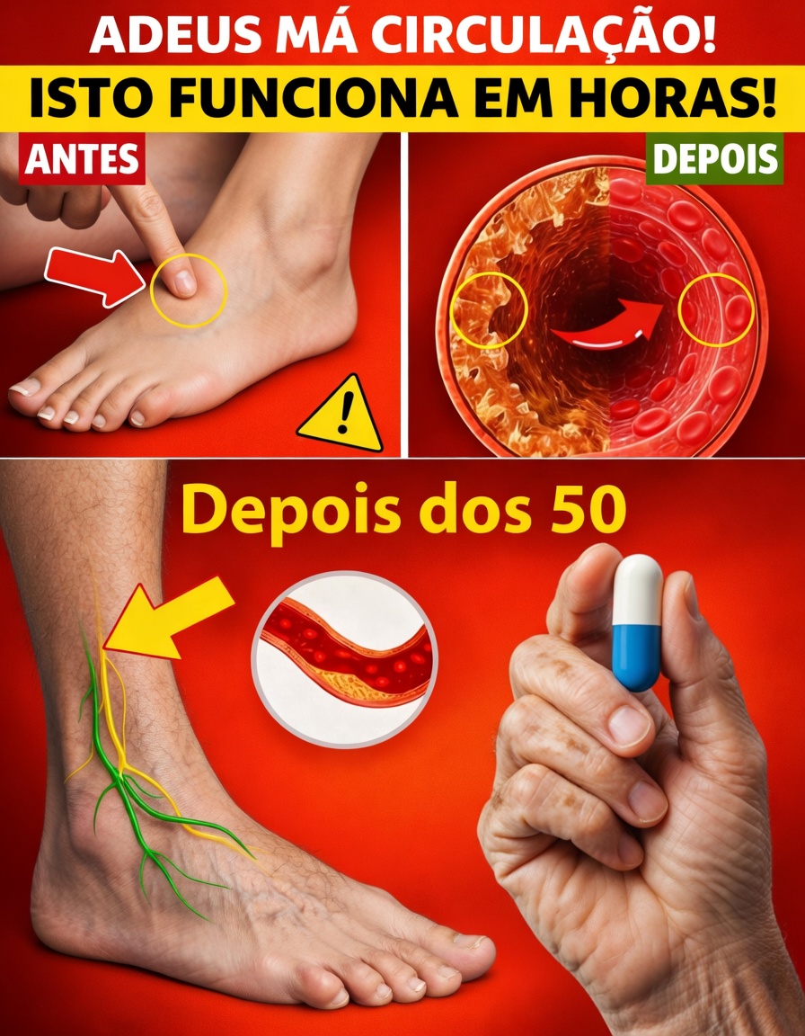 IDOSOS: A bebida nº 1 para DESOBSTRUIR as artérias das pernas e MELHORAR o fluxo sanguíneo naturalmente | Dicas de saúde para idosos