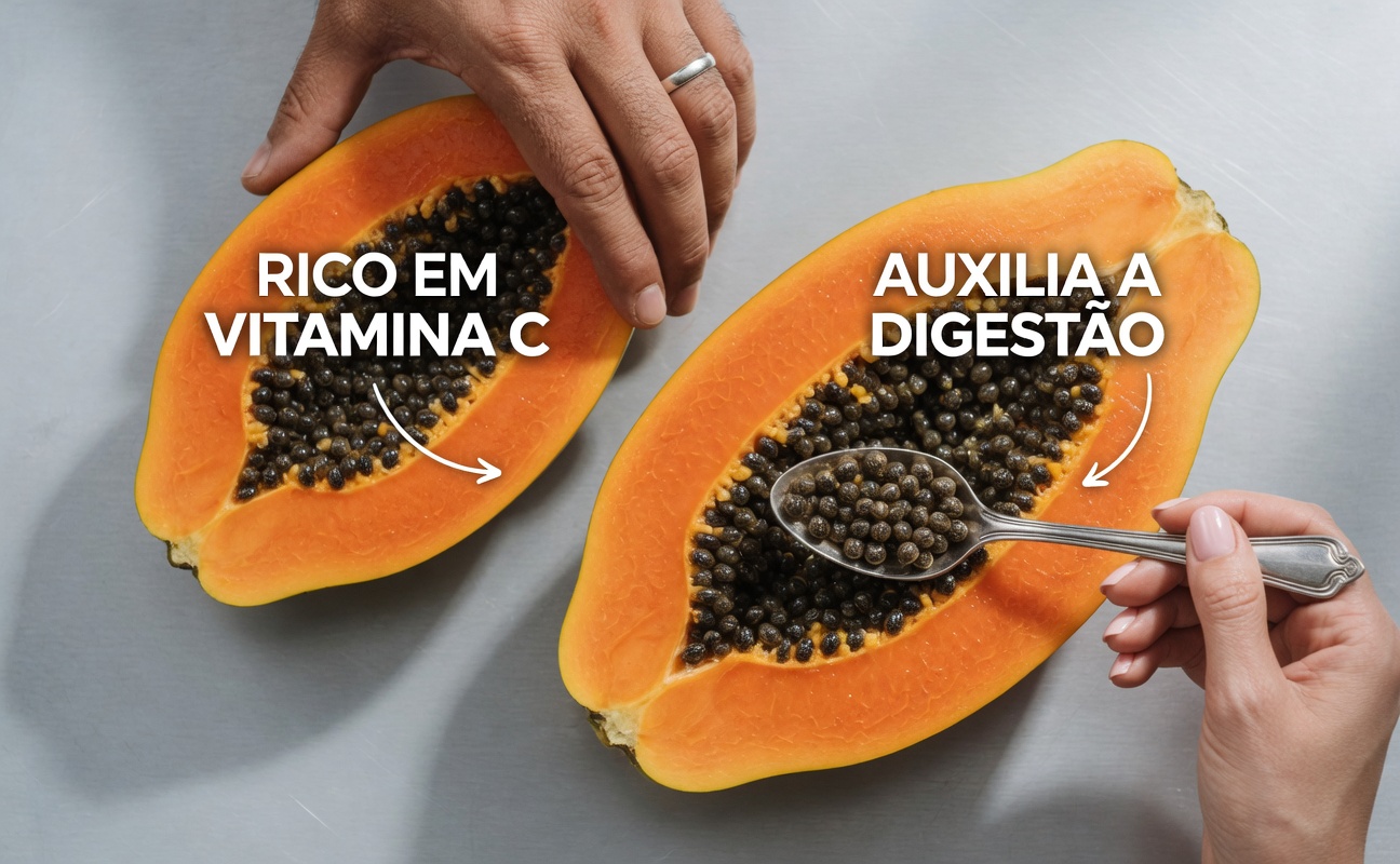 Sementes de Mamão: Consuma-as Diariamente por 7 Dias e Veja Esta Surpreendente Transformação se Desenrolar (Com Comprovação Científica)