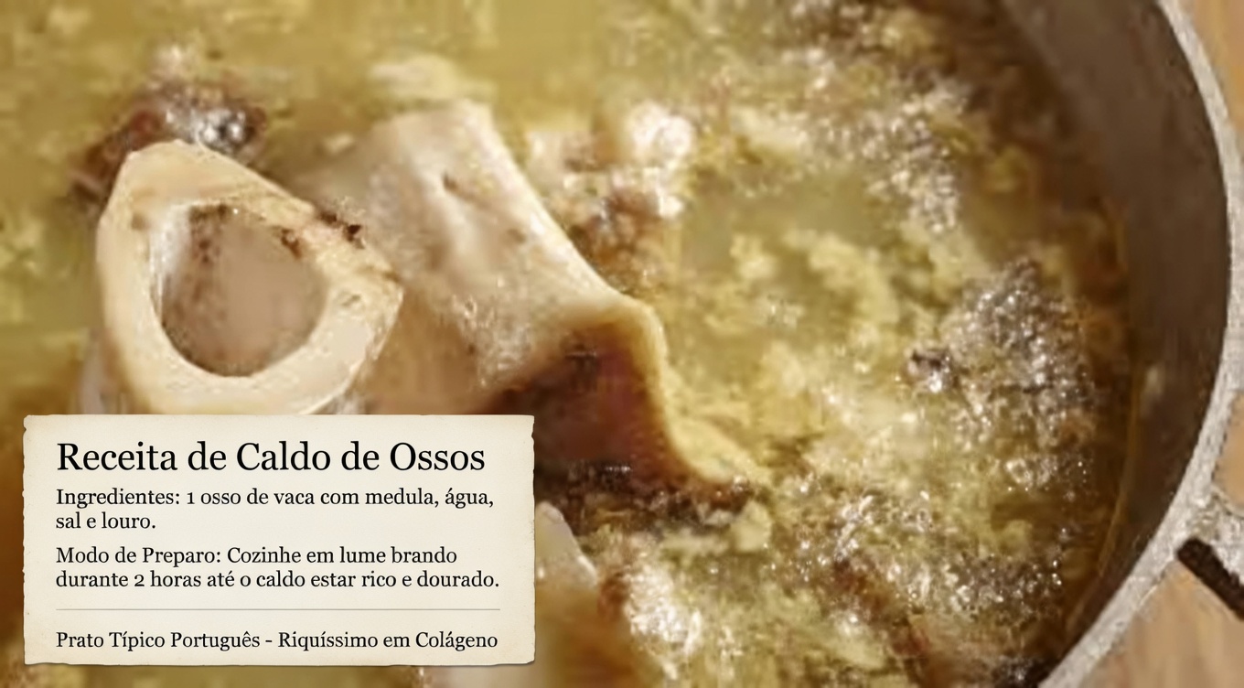 Caldo de Cartilagem Antes de Dormir para Idosos: Um Hábito Nutritivo para Apoiar o Conforto e a Mobilidade dos Joelhos