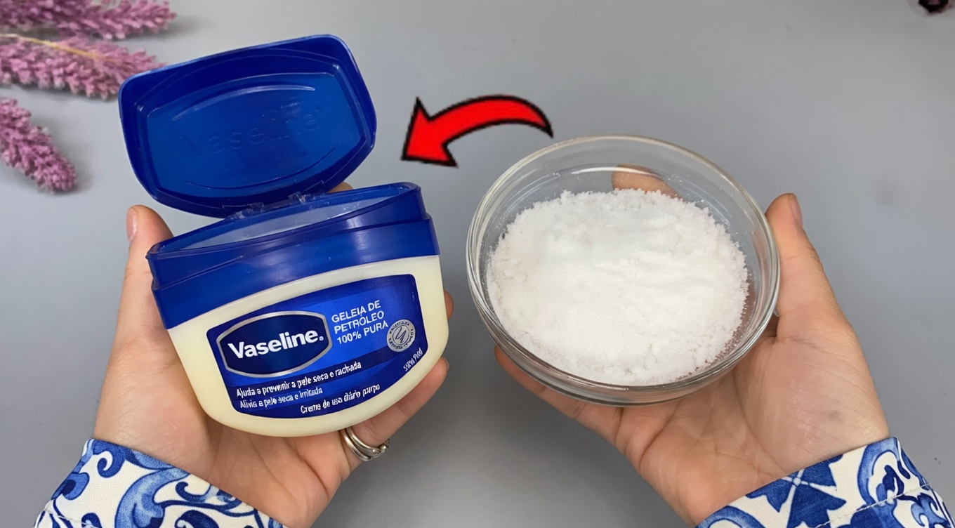 O hack viral de vaselina e sal é o segredo para uma pele mais lisa e com aparência mais firme para mulheres acima de 35 anos?