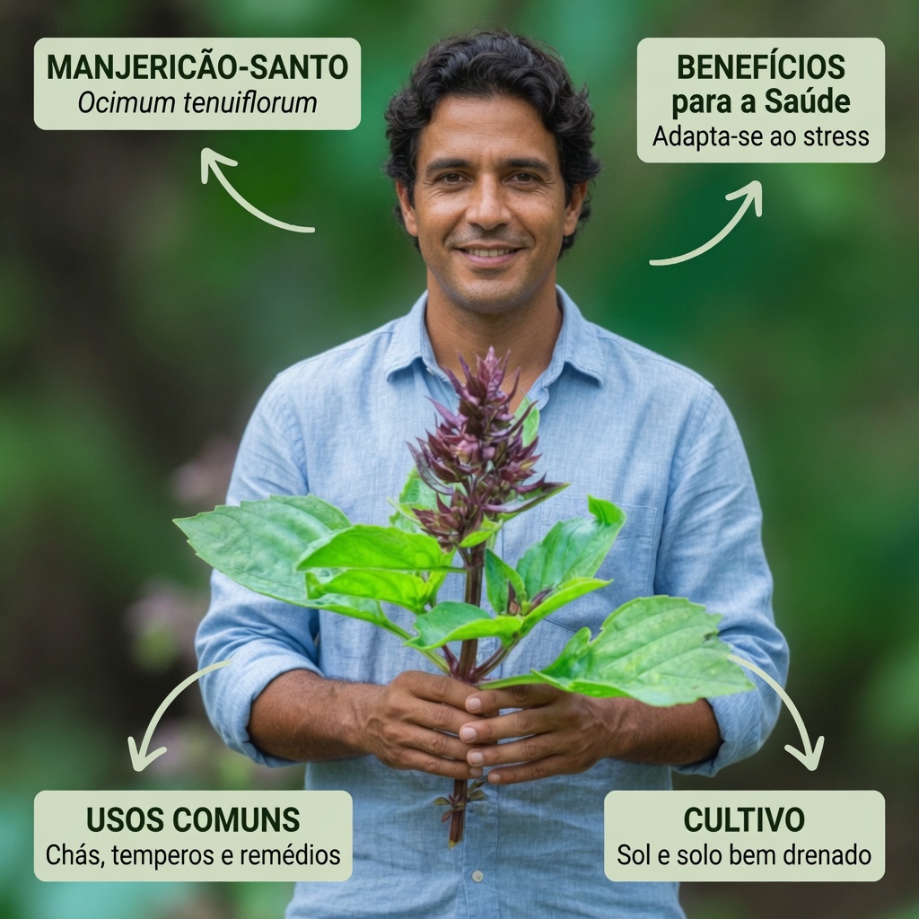 Como o Manjericão-Sagrado (Tulsi) Pode Ajudar Naturalmente a Fortalecer os Dentes, Promover Gengivas Mais Saudáveis, Deixar o Hálito Mais Fresco e Prevenir Cáries