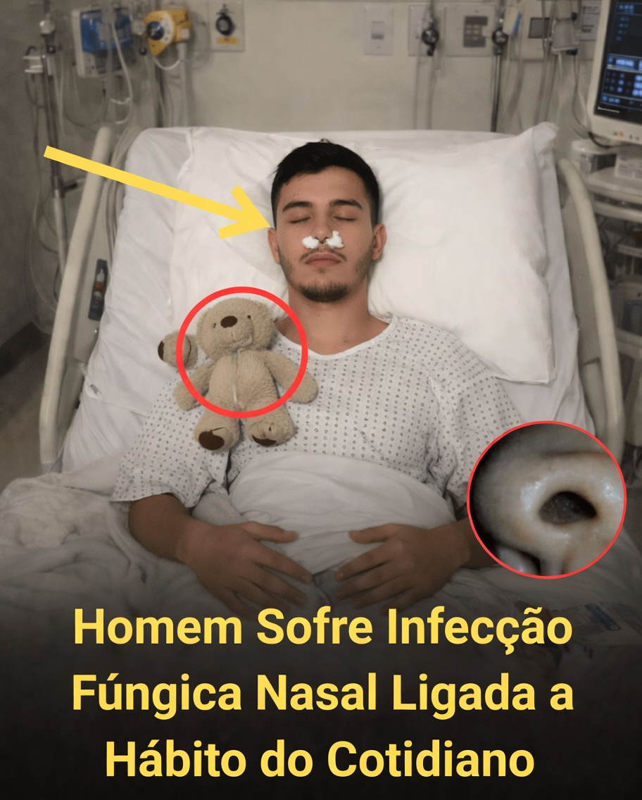 Mulher sofre infecção fúngica nasal ligada a um hábito cotidiano