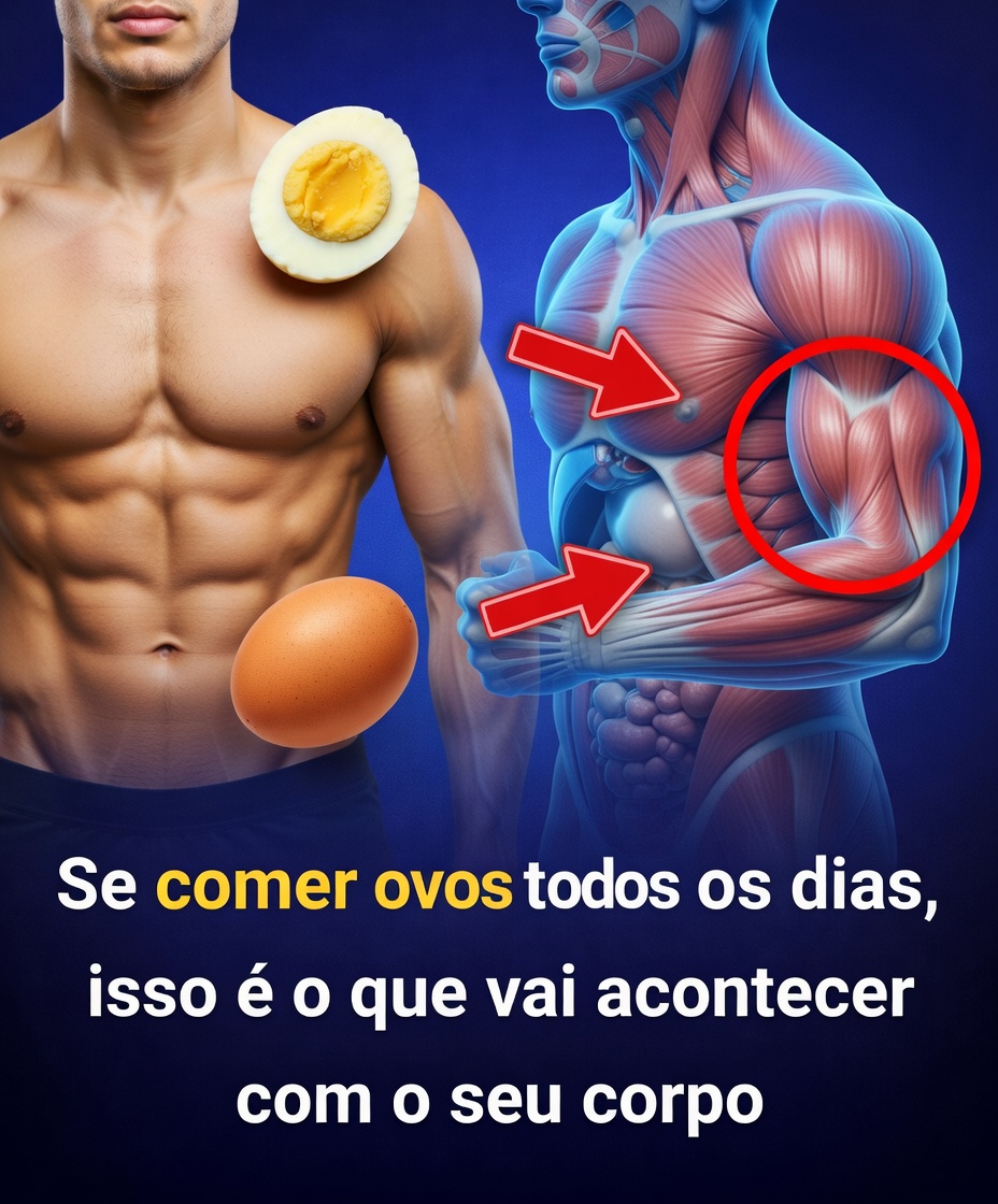 Prepare-se para se chocar com o que está acontecendo dentro do seu corpo se você comer ovos todos os dias
