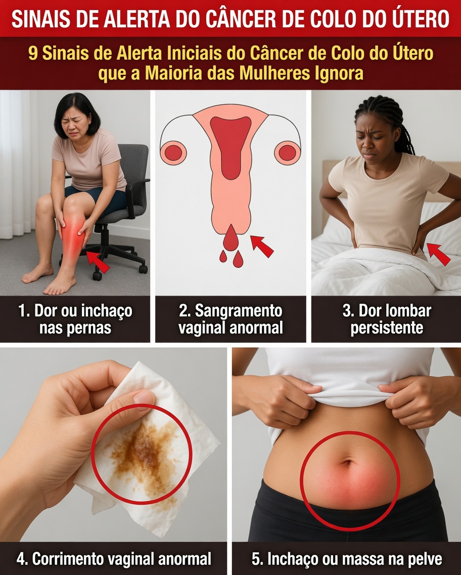 9 Sinais de Alerta Precoce do Câncer do Colo do Útero que a Maioria das Mulheres Ignora (E Por Que Ouvir Seu Corpo Importa)