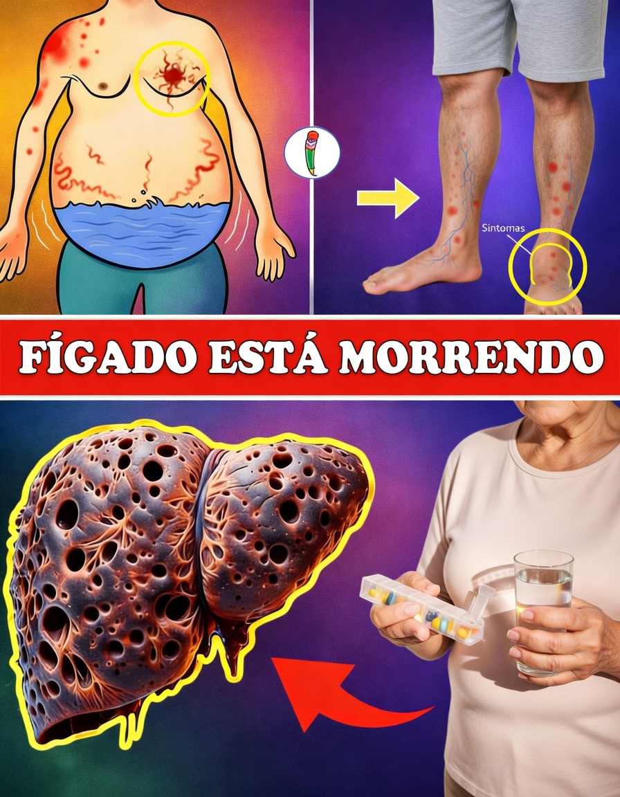 17 Sinais Silenciosos de que Seu Fígado Está Implorando por Cuidado