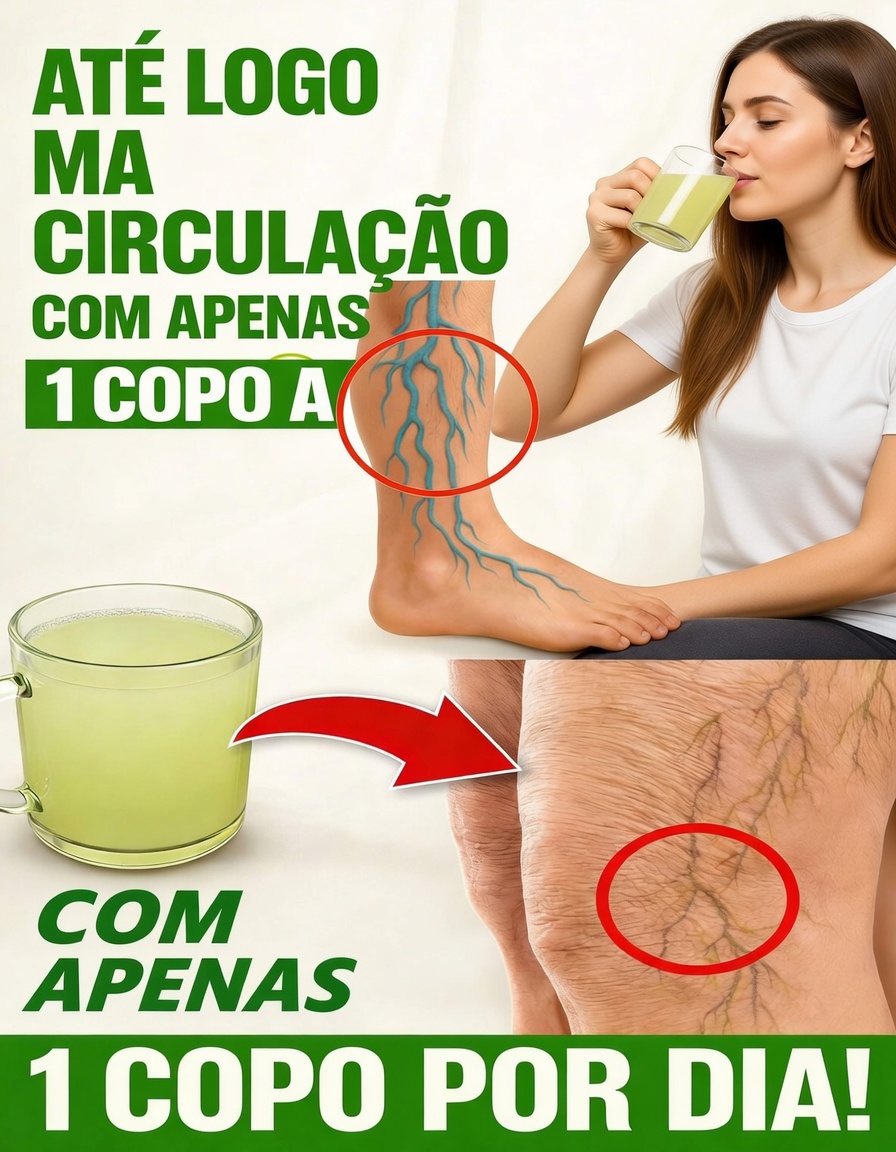 A bebida nº 1 que REGENERA suas ARTÉRIAS e ACABA de VEZ com a MÁ CIRCULAÇÃO