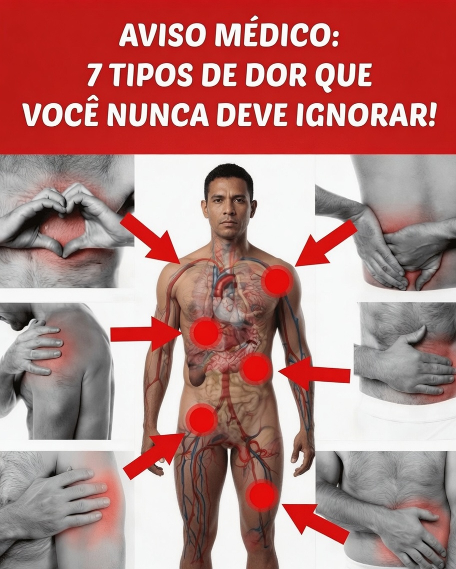 Alerta dos Médicos: 7 Tipos de Dor que Você Nunca Deve Ignorar