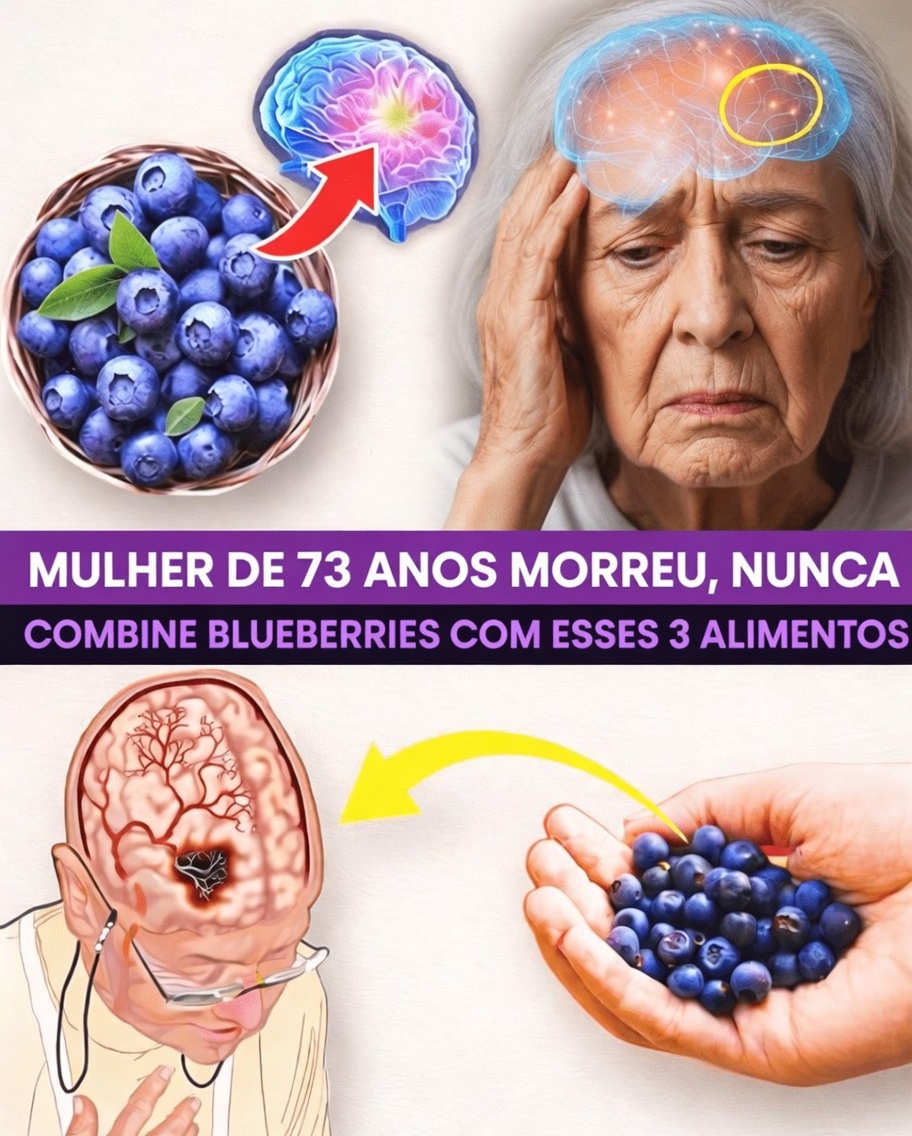 Idosos: Nunca Comam Mirtilos Com Estes 3 Alimentos!
