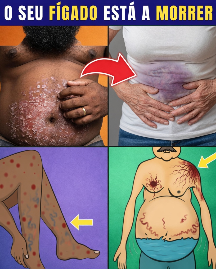 Aviso: 12 sinais estranhos que mostram que você está com danos no fígado