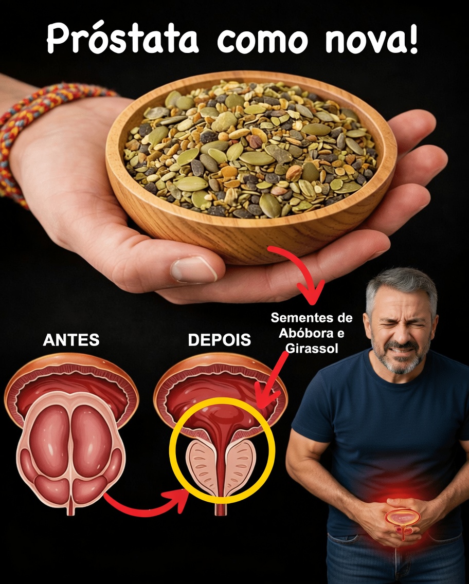 Alívio Natural para Inflamação da Próstata: 3 Remédios Simples com 2 Ingredientes que Podem Ajudar no Conforto e na Função – Com Base na Tradição e em Pesquisas Emergentes