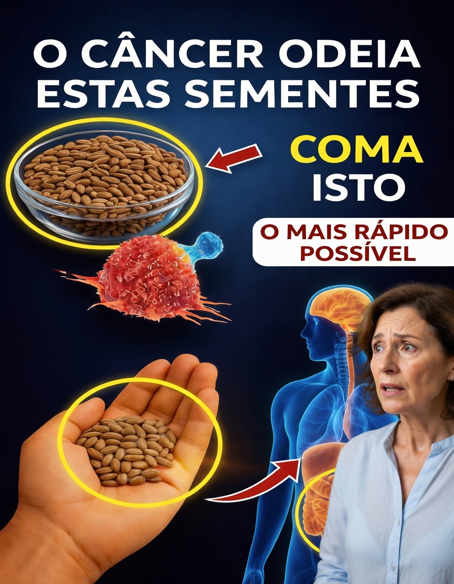 Câncer ODEIA Estas 6 Sementes – Idosos, Comam-nas Diariamente (COMBATAM o Câncer Naturalmente)