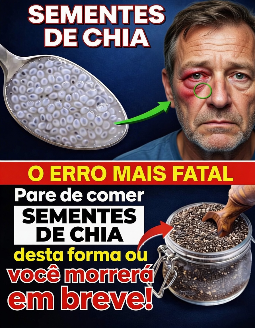 IDOSOS, Comam Sementes de Chia, mas NUNCA Cometam ESTES 6 Erros (Eles Podem Ser Fatais) | Dicas de Saúde para Idosos