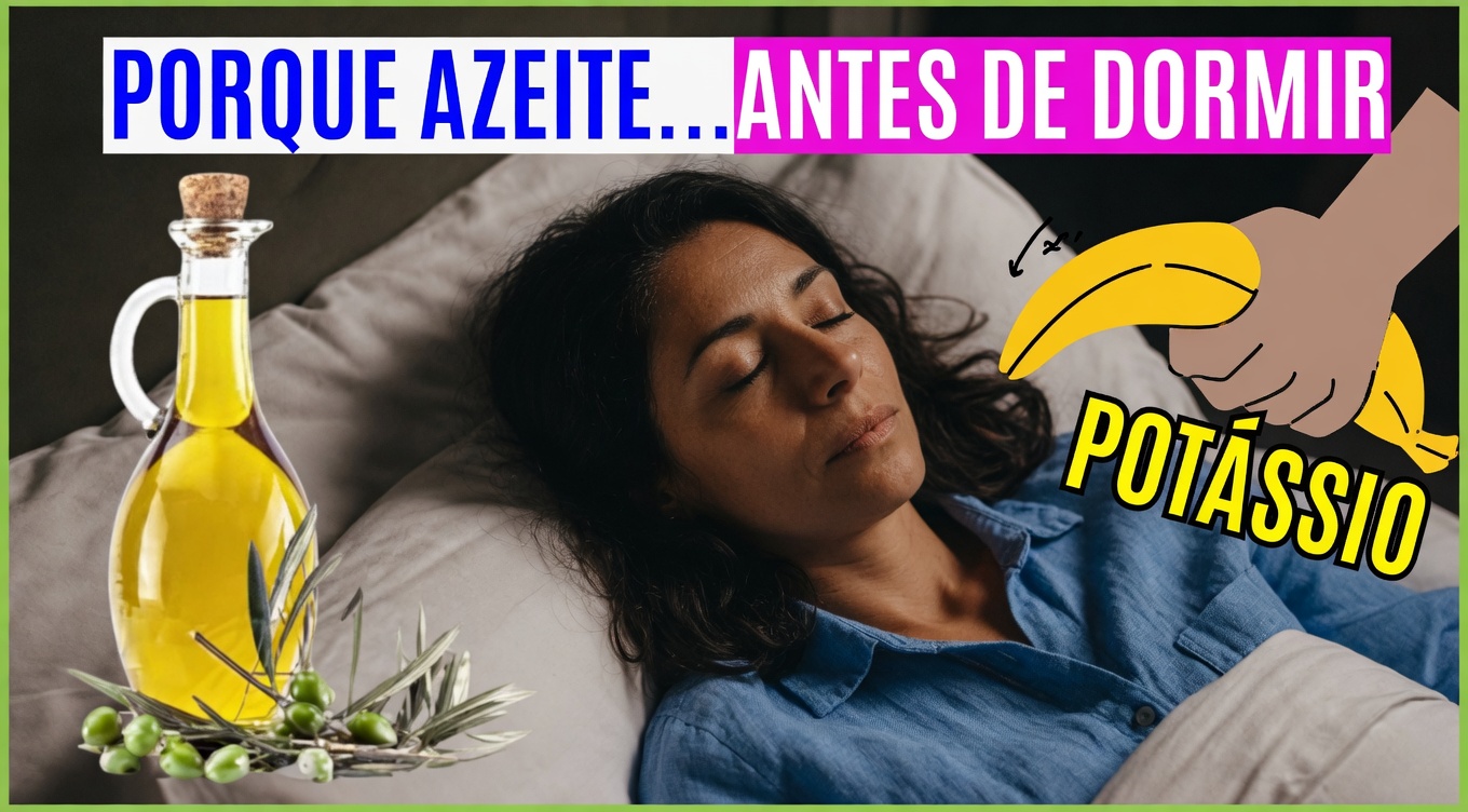 O Ritual Noturno Que Está Transformando Vidas: O Que Acontece Quando Você Bebe Azeite de Oliva Antes de Dormir