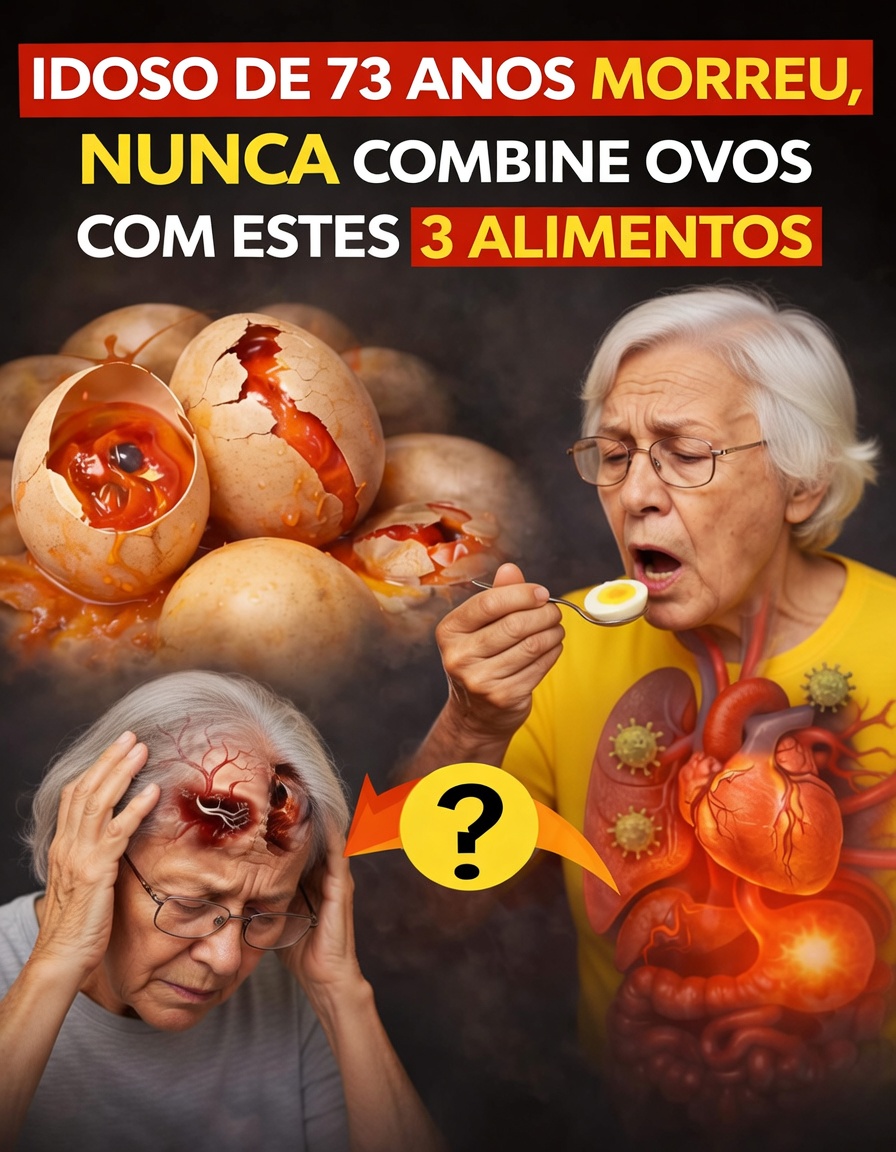 Alerta para idosos: os 3 alimentos comuns que você nunca deve combinar com ovos