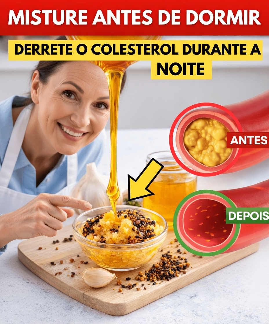 Descubra 7 maneiras naturais de apoiar níveis saudáveis de colesterol e a saúde das artérias durante a noite para adultos com mais de 40 anos
