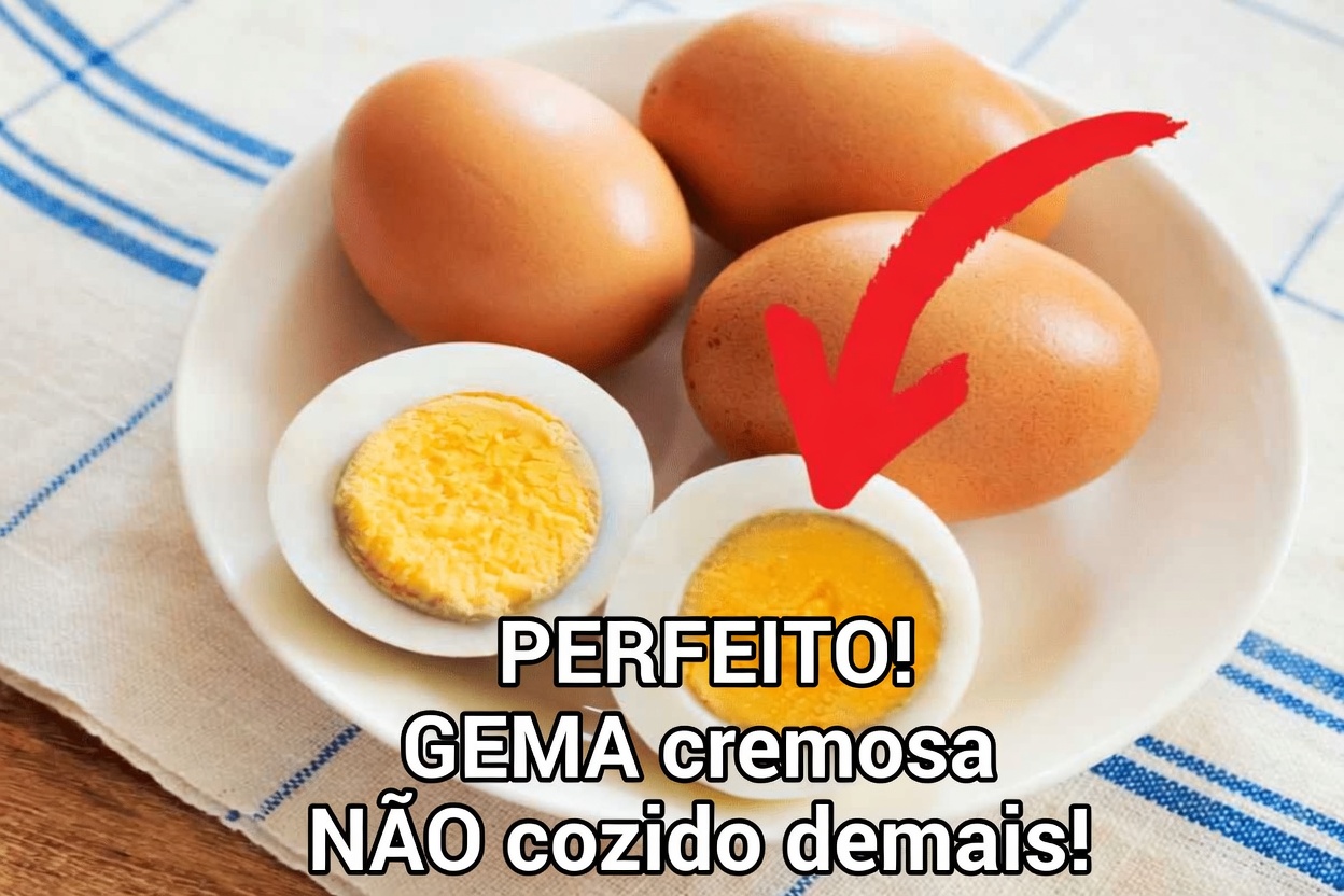 O que causa o anel verde ao redor de ovos cozidos?