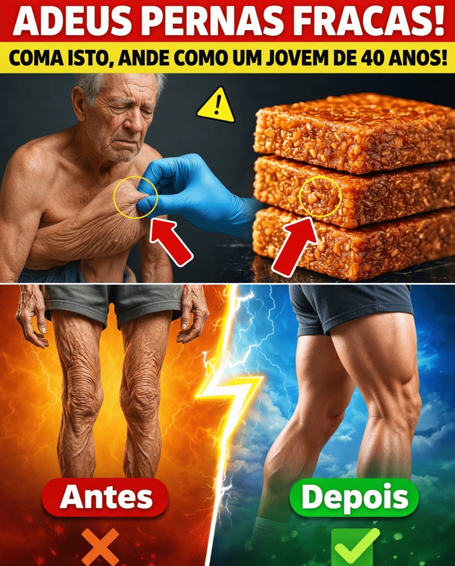 Quer pernas MAIS FORTES mesmo após os 80? Coma ISSO todos os dias (Dicas de saúde para idosos)
