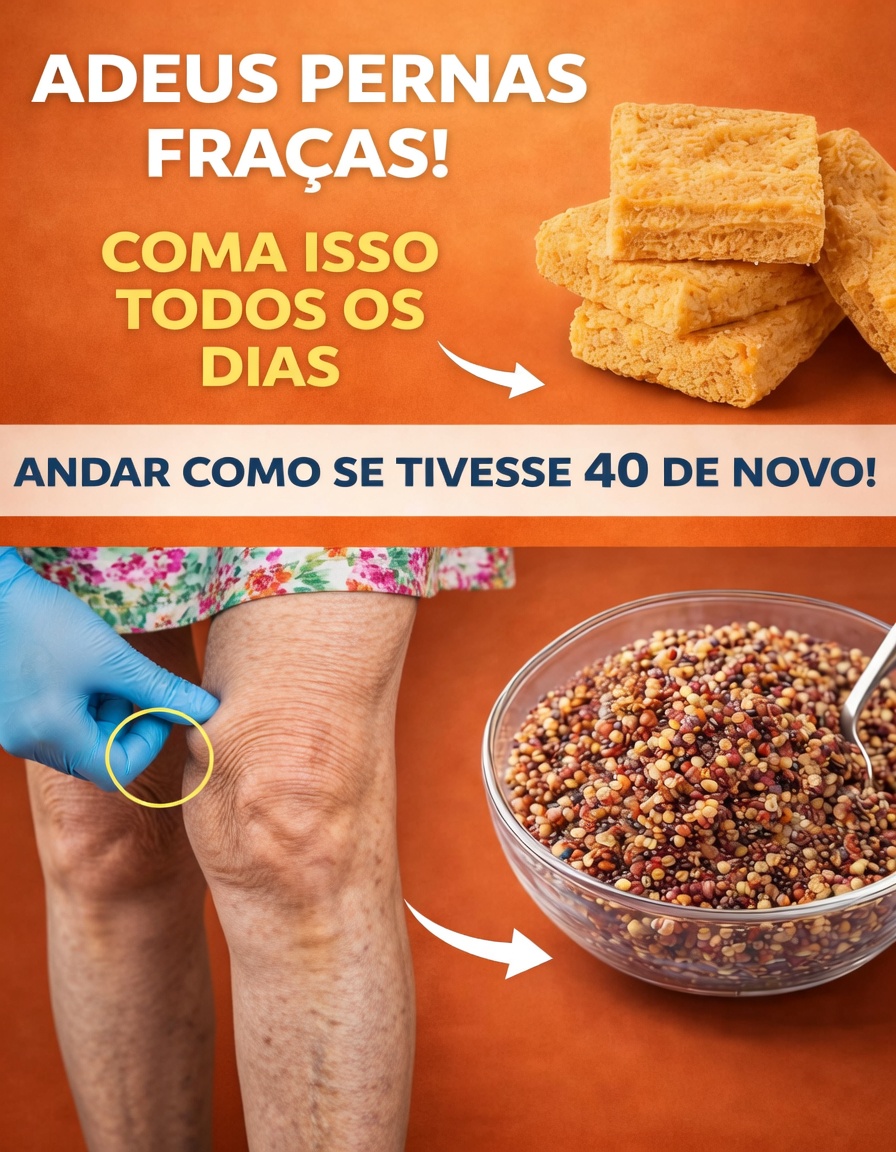 Quer PERNAS MAIS FORTES Mesmo Depois dos 80? Coma ISTO Todos os Dias (Dicas de Saúde para Idosos)