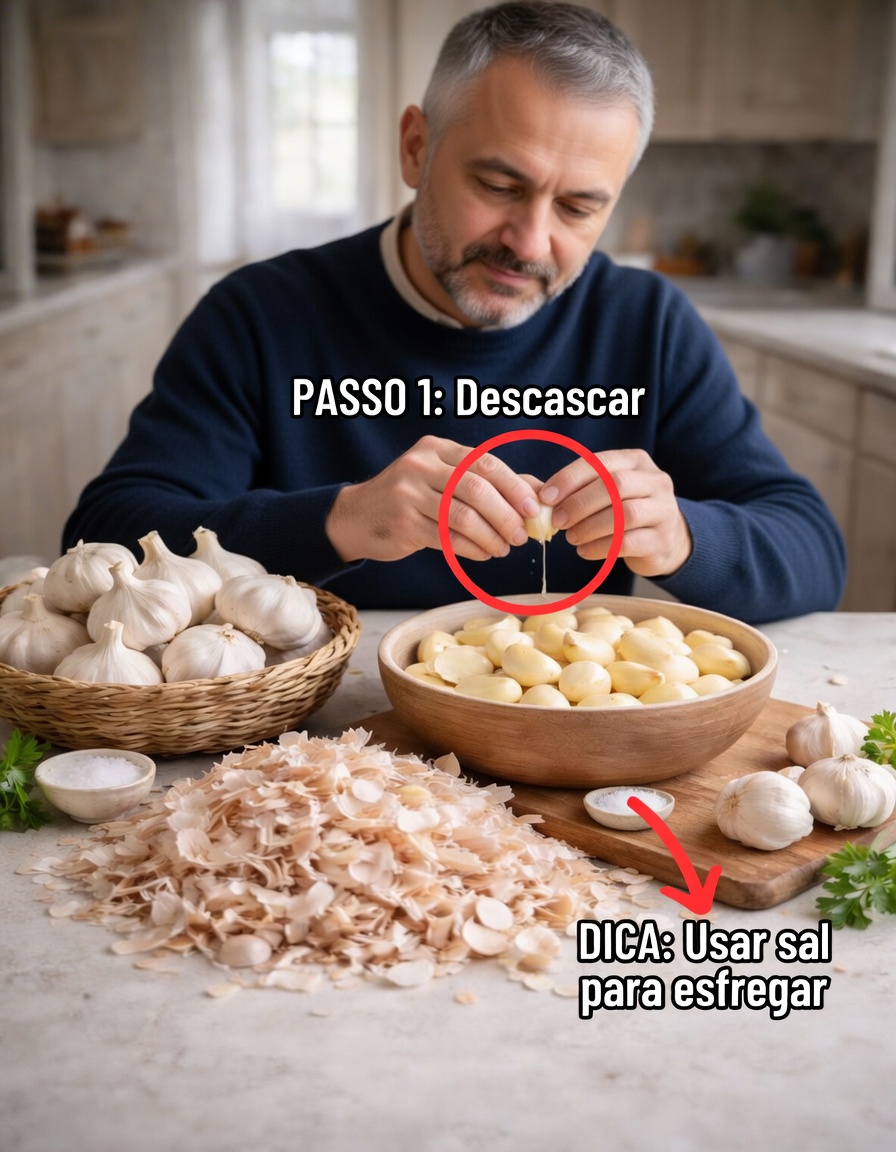 Eu sempre guardo cascas de alho — deixe-me compartilhar o segredo da minha avó com você