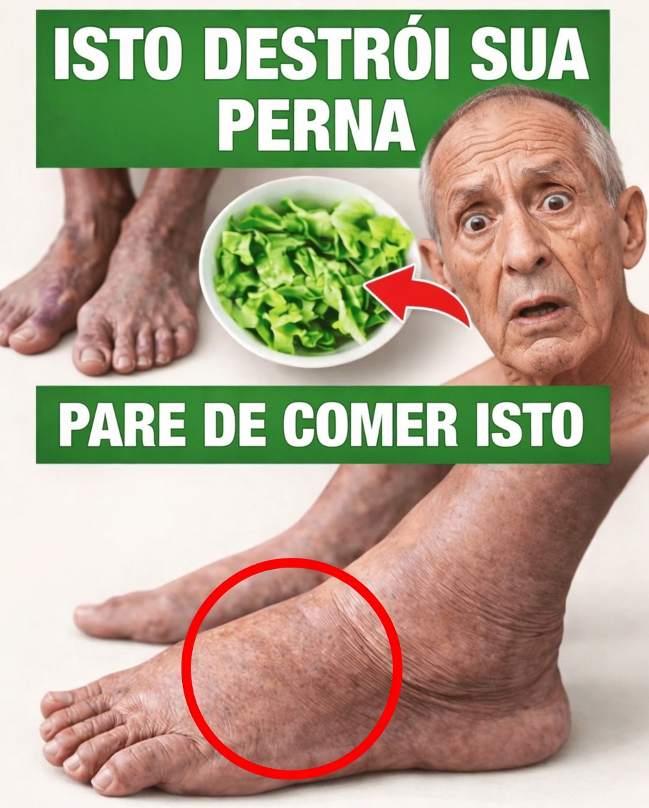 Idosos, atenção: 15 alimentos que pioram a dormência e o formigamento nos pés