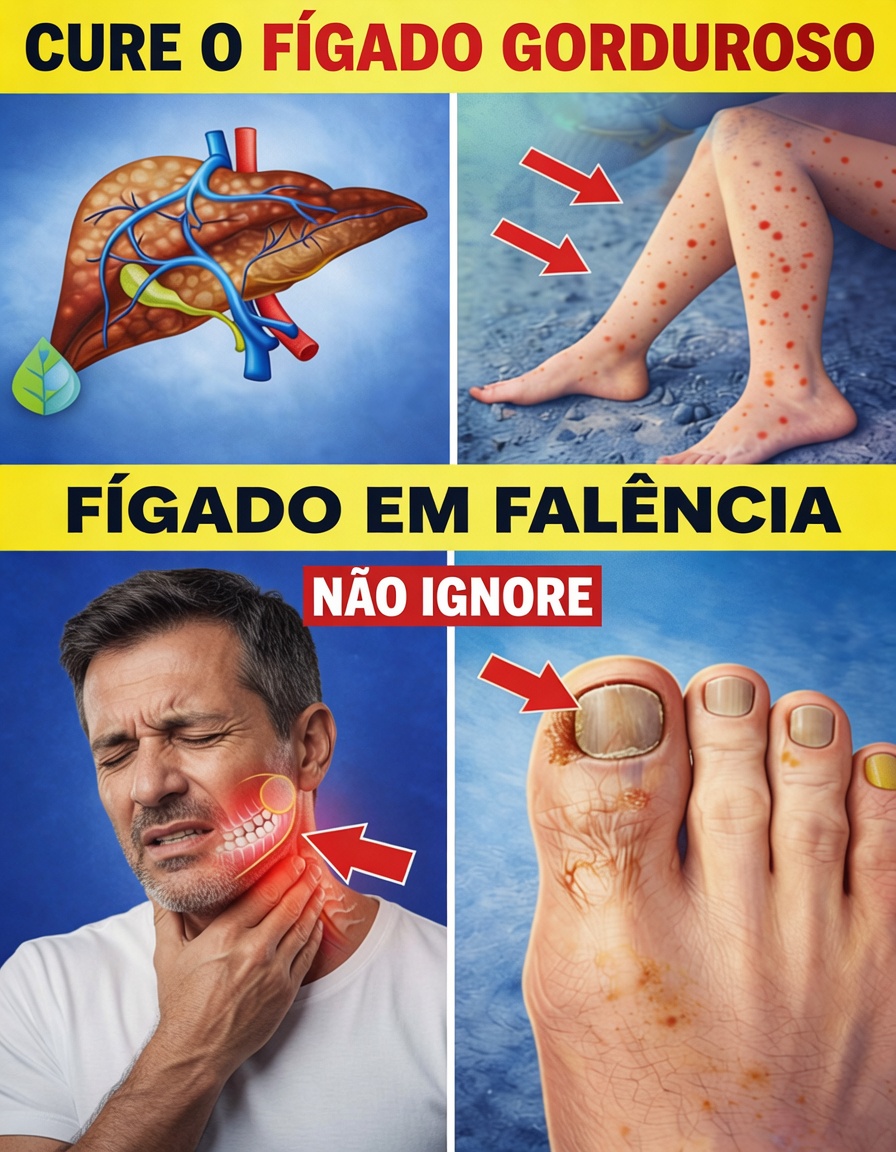 11 Sinais Estranhos de Danos no Fígado que Você Não Deve Ignorar