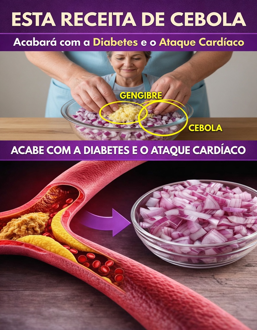 A Receita de Cebola Roxa que Pode Ajudar a Equilibrar o Açúcar no Sangue Instantaneamente