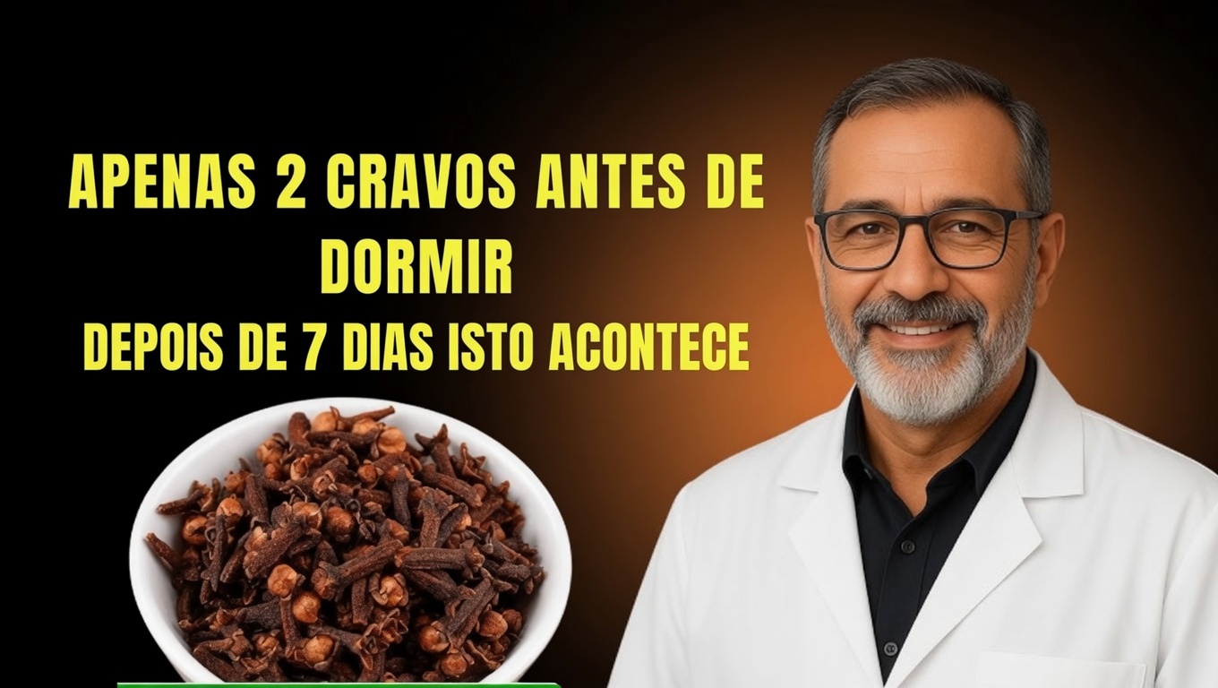 Mastigue apenas 2 cravos-da-índia por dia — você ficará surpreso com o que acontece com o seu corpo
