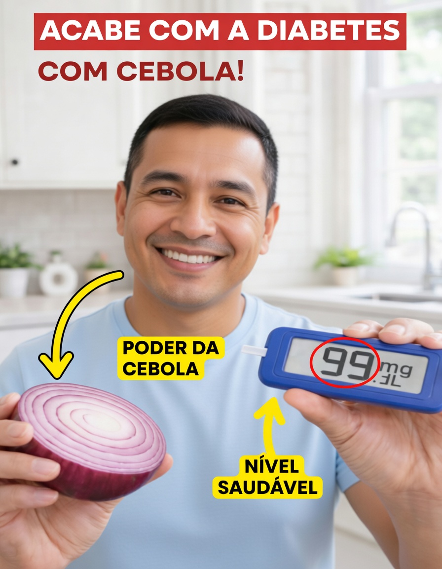 O Açúcar no Sangue Cai Instantaneamente com Esta Receita de Cebola Roxa! Será que Esse Simples Ingrediente da Cozinha Realmente Pode Ajudar a Estabilizar Seus Níveis Durante a Noite?
