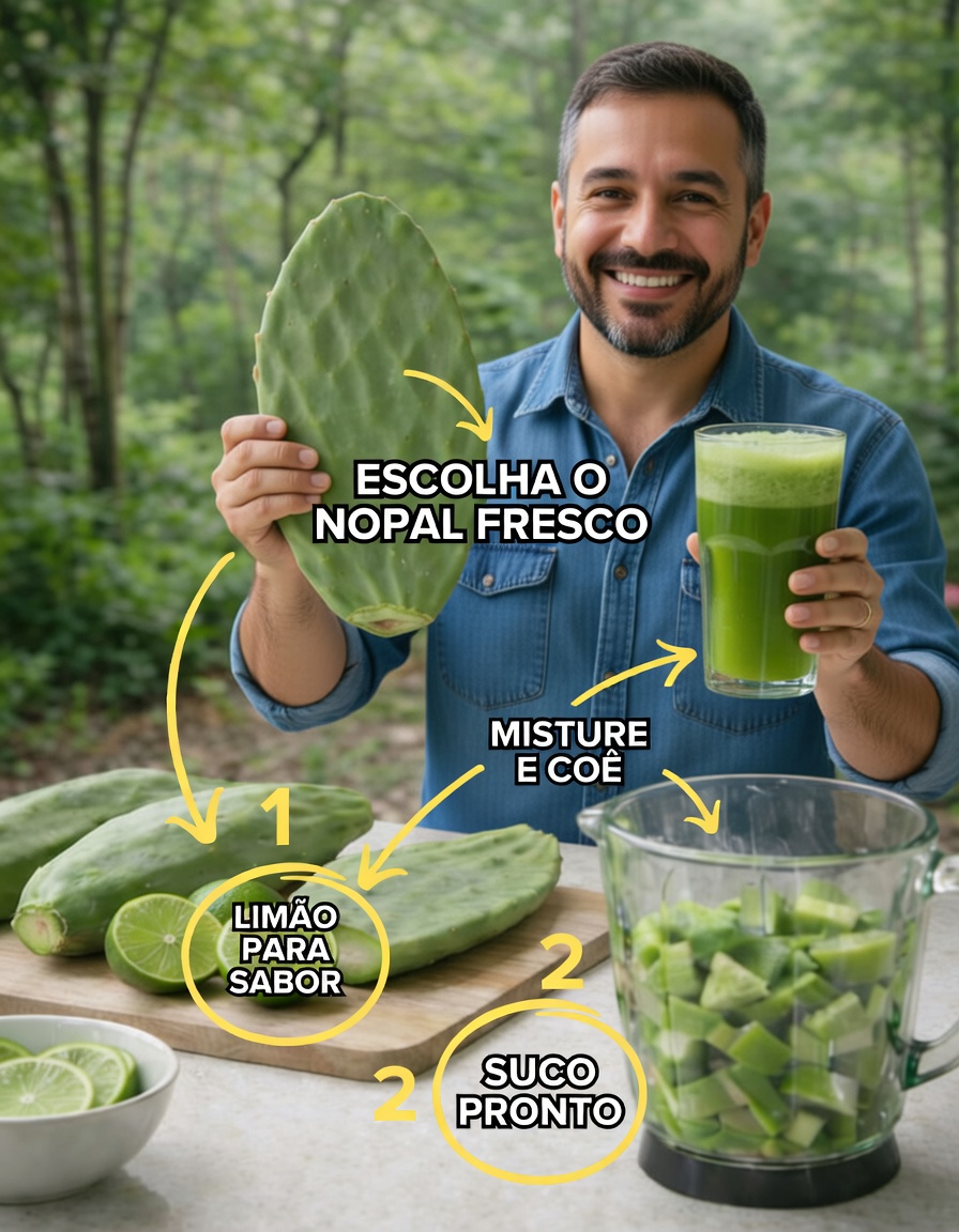 Bebida de Limão + Nopal: A Forma Natural de Combater o Inchaço, Apoiar os Rins e Afinar a Cintura (com Segurança)