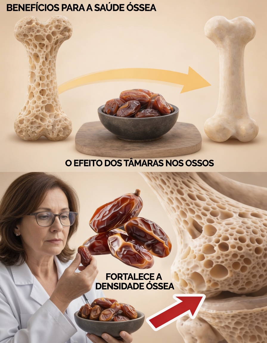 Pare a perda óssea antes que seja tarde demais! Tâmaras: uma aliada natural para fortalecer os seus ossos todos os dias