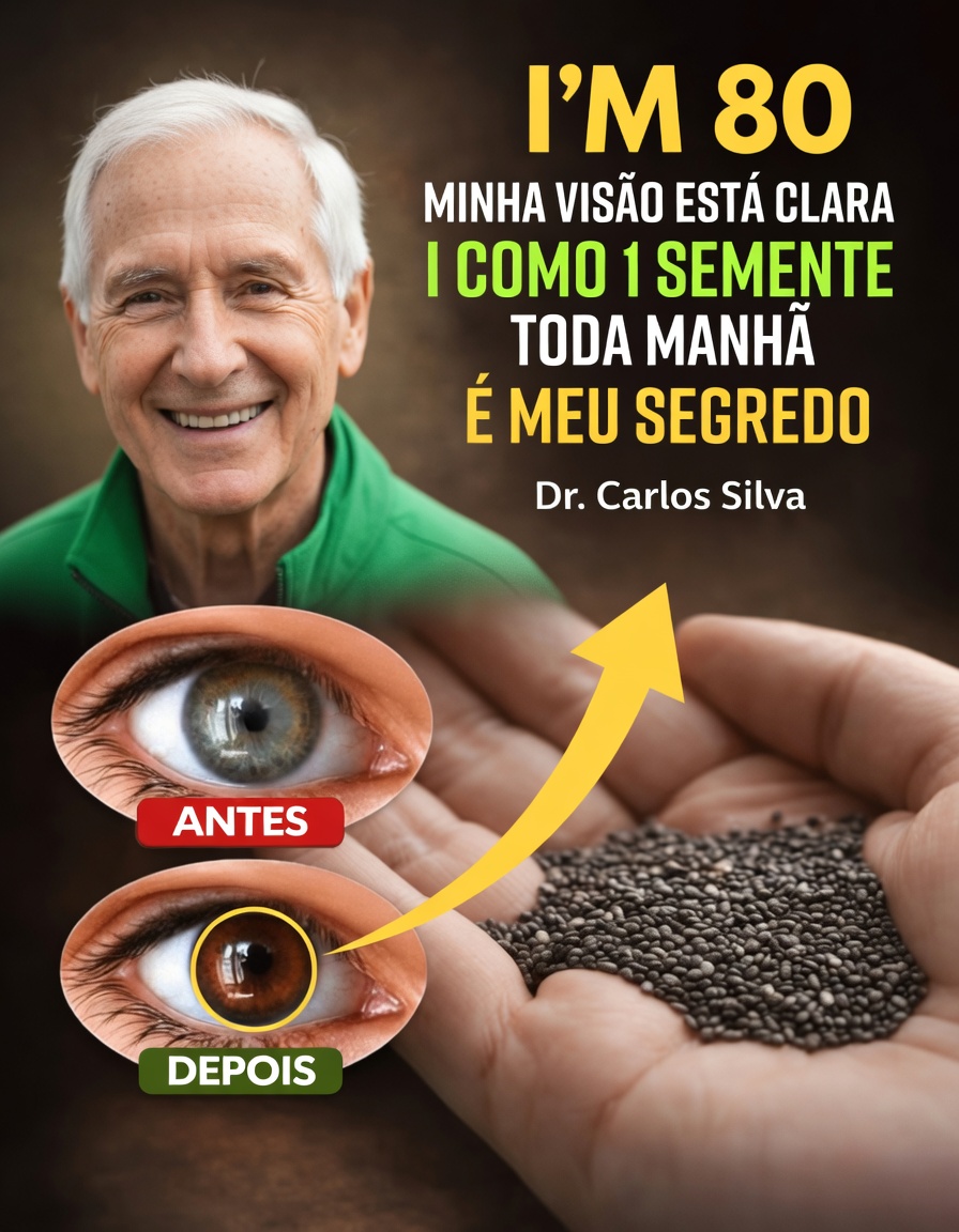 Mesmo Depois dos 90? Coma Estas 3 Sementes Todas as Manhãs para Potencializar Sua Visão e o Poder do Cérebro!