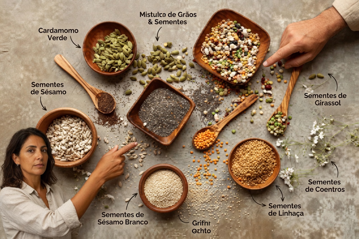 Mesmo Depois dos 90? Coma Estas 3 Sementes Todas as Manhãs para Potencializar Sua Visão e o Poder do Cérebro!