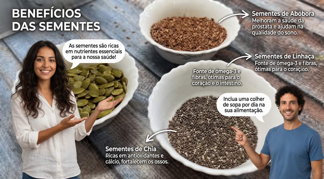 Mesmo Depois dos 90? Coma Estas 3 Sementes Todas as Manhãs para Potencializar Sua Visão e o Poder do Cérebro!