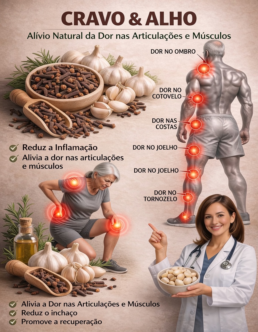 Cravo-da-índia e alho: uma poderosa combinação natural para uma saúde melhor